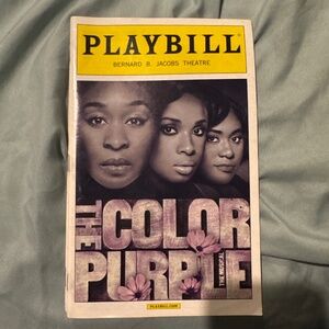 The Color Purple Playbill